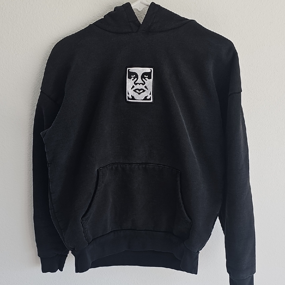 Obey Black Sweatshirt Hoodie Classic Pullover